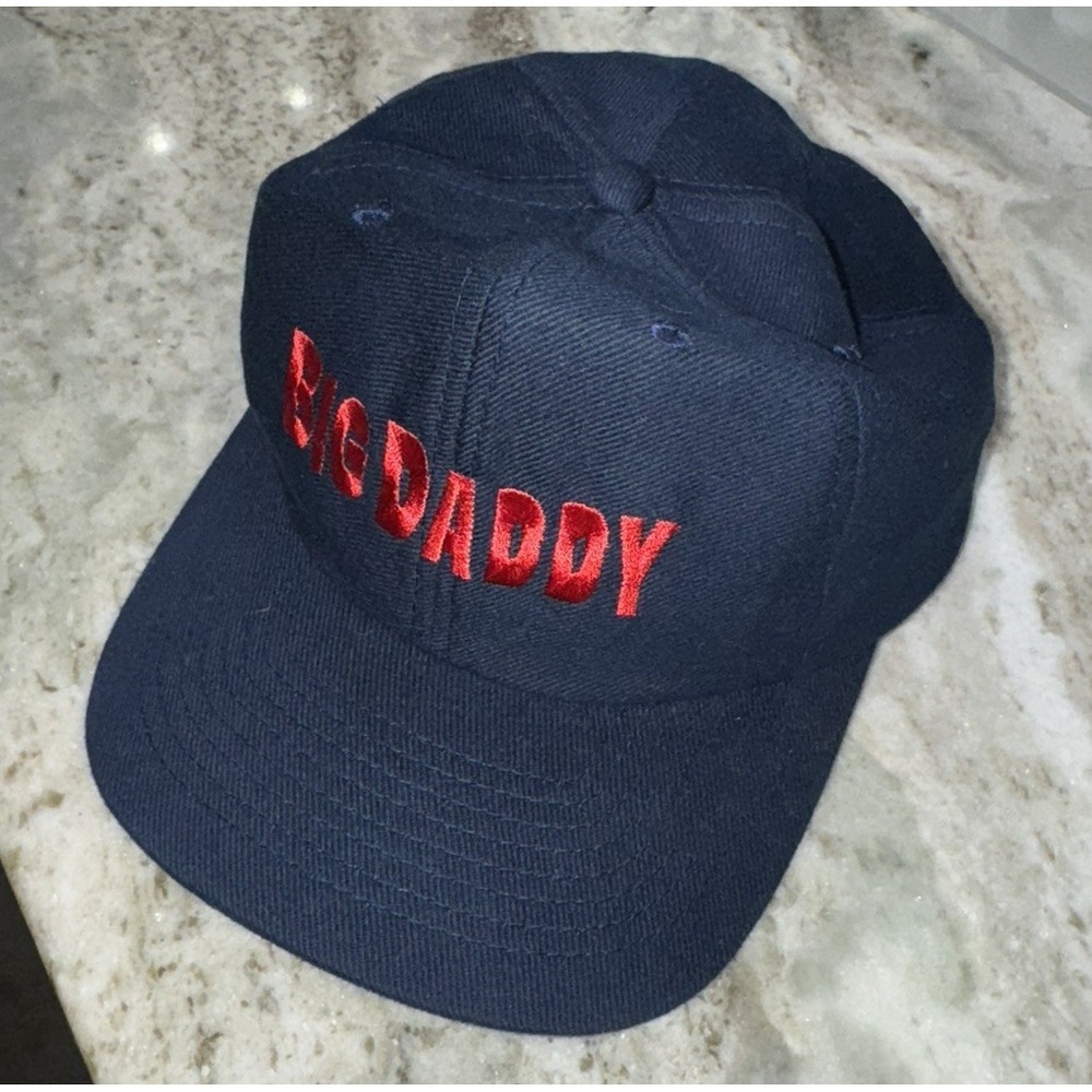 Vintage 1999 Big Daddy Movie Promo Snapback Hat Adam Sandler CLEAN